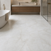 La Marca Onyx Nuvolato 600x1200mm Honed Floor/Wall Tile — bathroom setting