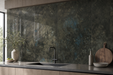 Marvel Dream Brazil Green 500x1200mm Gloss Finish Wall Tile — kitchen setting