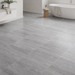 Marvel Dream Morning Sky 600x600mm Matte Finish Floor Tile — bathroom setting