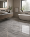 Marvel Dream Morning Sky 600x600mm Polished Finish Floor Tile — bathroom setting