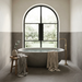 Marvel Stone Cardoso Elegant 600x600mm Matte Finish Floor Tile — bathroom setting