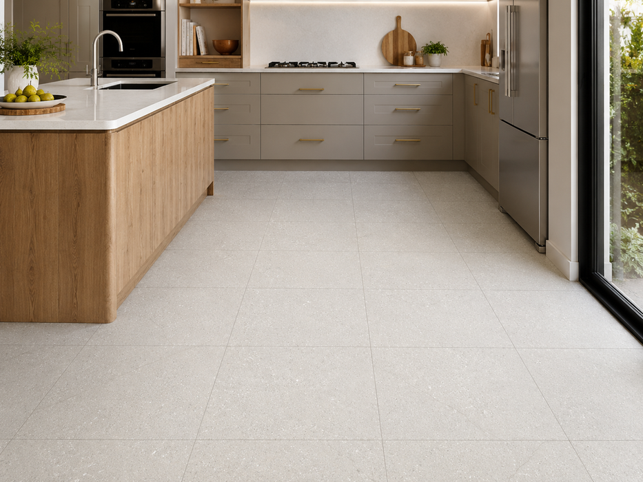 Victoria White 600x600mm Matte Floor/Wall Tile — image 2
