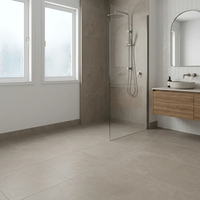 Dwell Greige 600x600mm Matte Finish Floor Tile — image 2