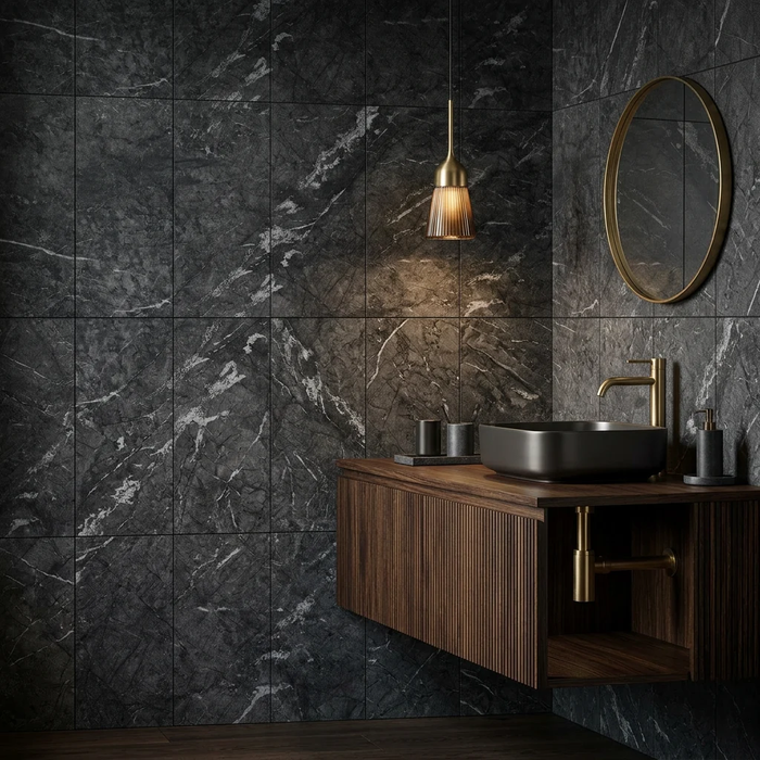 Marvel Dream Grigio Intenso 500x1200mm Polished Finish Floor Tile — image 2
