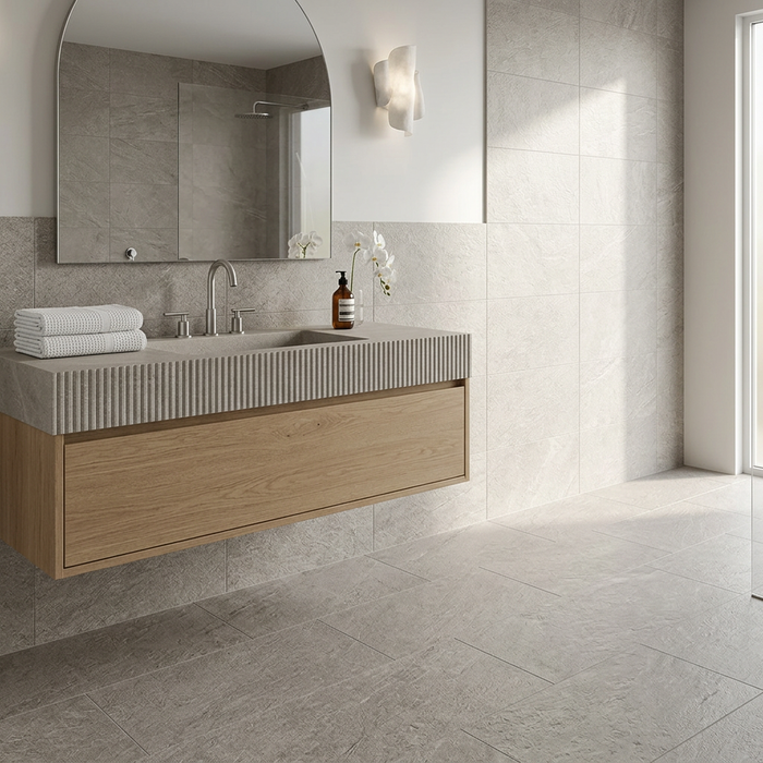 Brave Pearl 450x900mm Matte Finish Floor Tile (1.21m2 box) - image 2