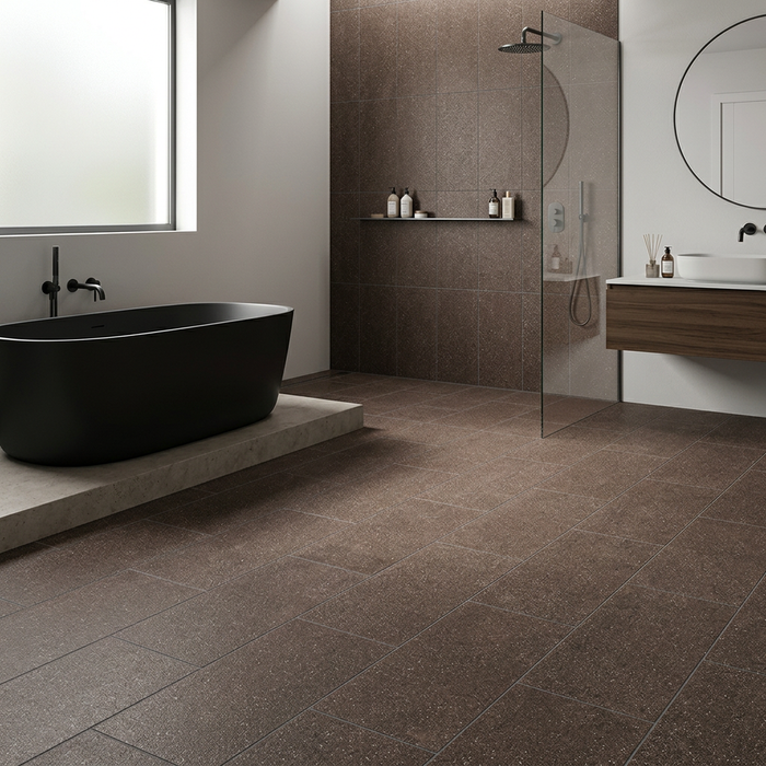 Dolmen Pro Rosso 375x750mm Grip Finish Floor Tile (1.12m2 box) - image 2