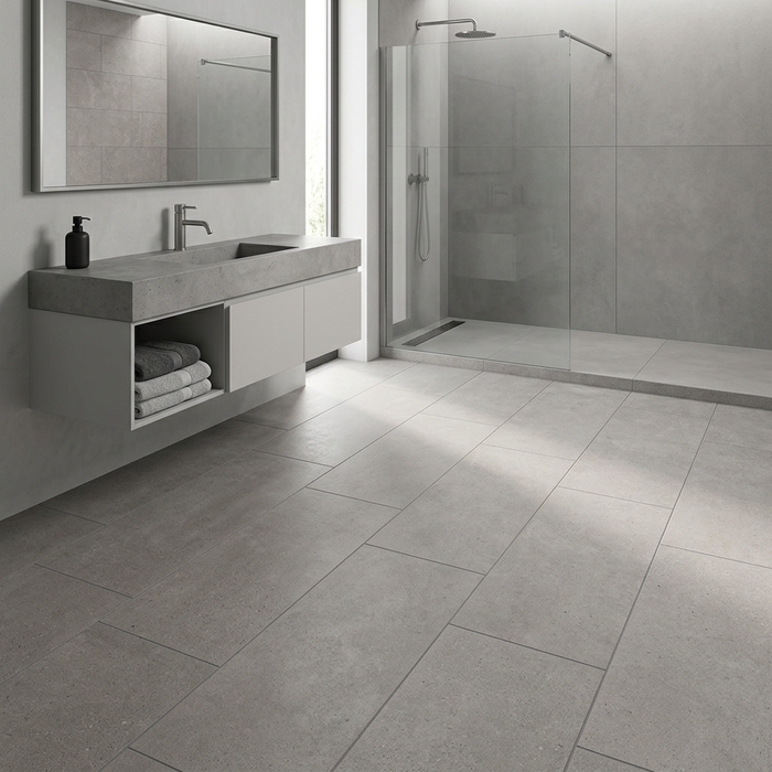 Dwell Gray 300x600mm Matte Finish Floor Tile (1.26m2 box) - image 2