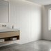 Gravel Square White 400x1200 Wall Tile (1.44m2 per box) - image 2