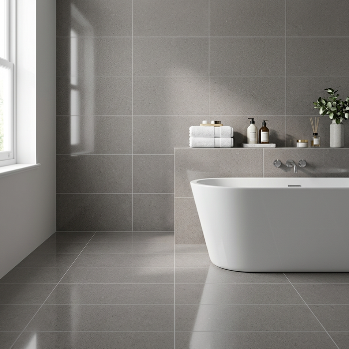 Kone Grey 300x600mm Polished Finish Floor Tile (1.26m2 box) - image 2