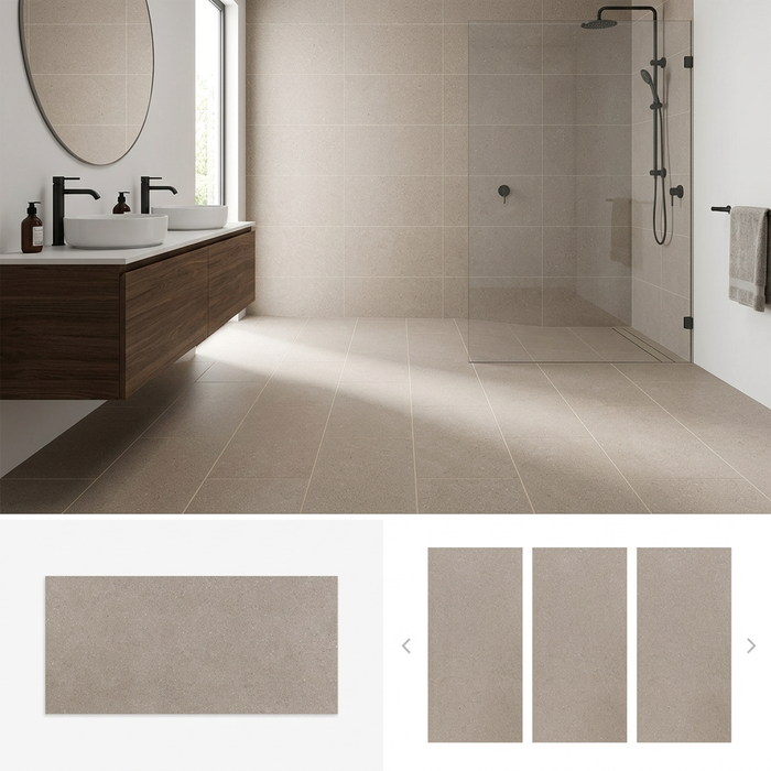 Kone Pearl 450x900mm Matte Finish Floor Tile (1.21m2 box) - image 2