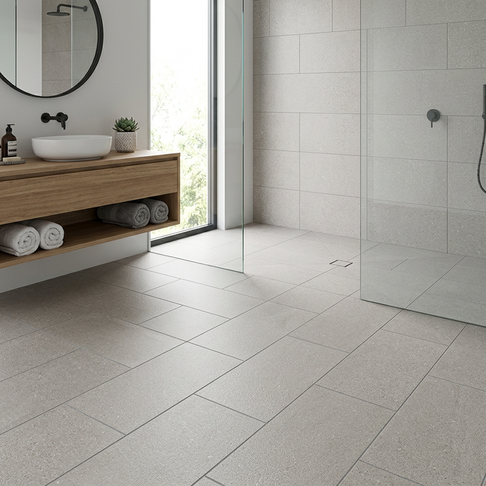 Kone Silver 300x600mm Grip Finish Floor Tile (1.26m2 box) - image 2