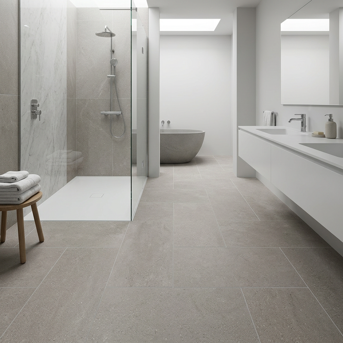 Kone Silver 450x900mm Matte Finish Floor Tile (1.21m2 box) - image 2