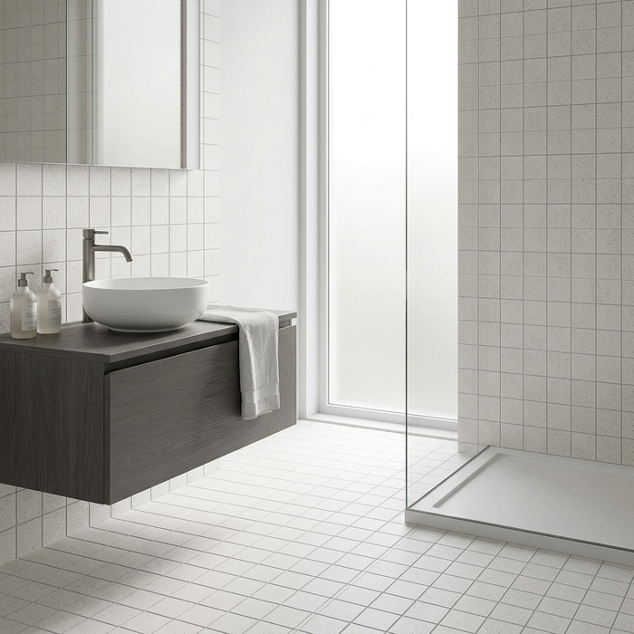 Le Terre Bianco 100x100mm Matt Floor/Wall Tile (0.5m2 per box) - image 2