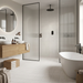 Le Terre Bianco Decoro 100x100mm Matt Floor/Wall Tile (0.5m2 per box) - image 2