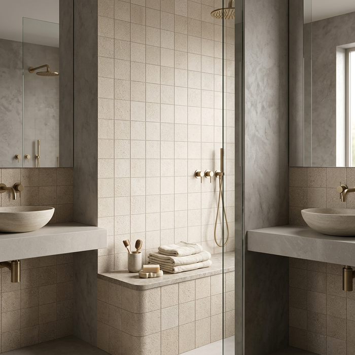 Le Terre Natural 100x100mm Matt Floor/Wall Tile (0.5m2 per box) - image 2