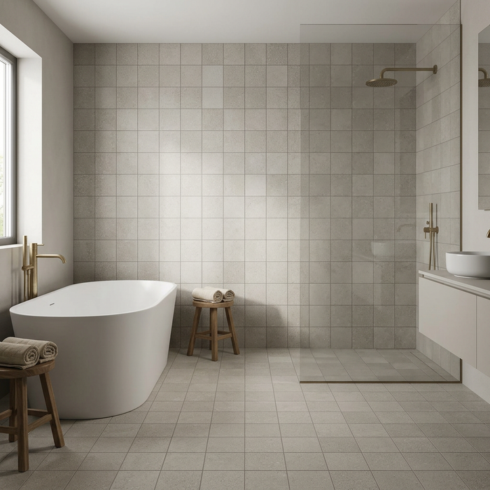 Le Terre Salvia 100x100mm Matt Floor/Wall Tile (0.5m2 per box) - image 2