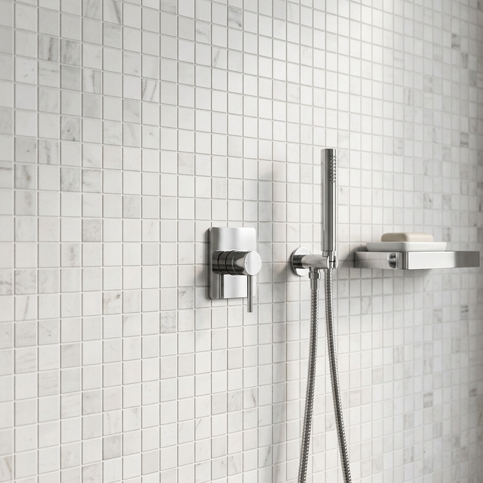 Marvel Calacatta Mosaic 300x300mm Matte Finish Floor Tile (0.9m2 box) - image 2