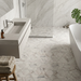 Marvel Dream Bianco Fantastico Hex 254x296mm Mosaic Tile (0.45m2 box) - image 2