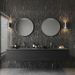 Marvel Dream Grigio Intenso Line 305x260mm Polished Finish Mosaic Tile (0.47m2 box) - image 2