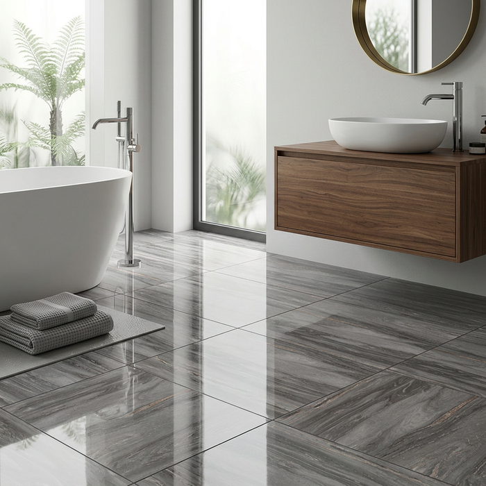 Marvel Dream Morning Sky 600x600mm Polished Finish Floor Tile (1.08m2 box) - image 2