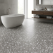 Marvel Gems Terrazzo Grey 600x600mm Matte Finish Floor Tile (1.08m2 box) - image 2