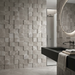Marvel Pro Grey Fleury Mosaic 300x300mm 3D Finish Wall Tile (0.54m2 box) - image 2