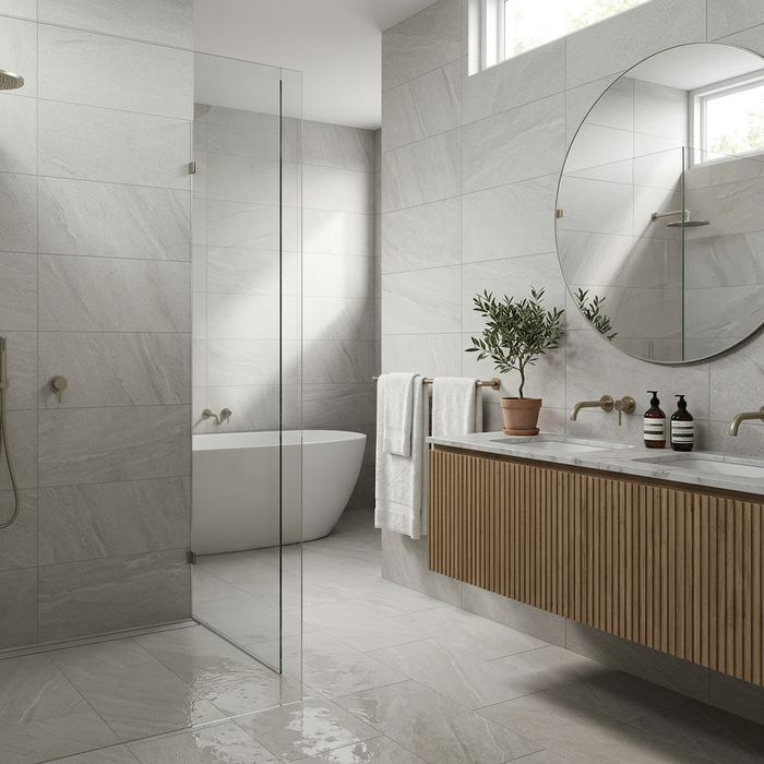 Marvel Stone Clauzetto White 300x600mm Matte Finish Floor Tile (1.26m2 box) - image 2