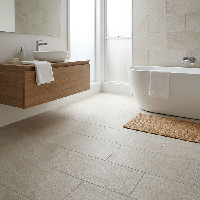 Marvel Stone Clauzetto White 300x600mm Structured Finish Floor Tile (1.26m2 box) - image 2