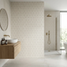 Mek Light Mosaico Esagono 300x350mm sheet White Body Wall Tile (0.42m2 per box) - image 2