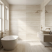 Memento Travertino Bianco 600x1200mm Matte Floor/Wall Tile (1.44m2 box) - image 2