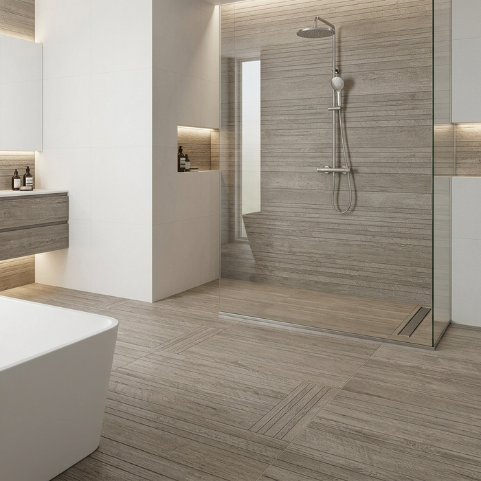 Nash Greige Tatami 185x744mm Matte Finish Floor Tile (0.55m2 box) - image 2