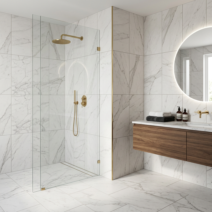Nuance Calacatta 590x1180mm Matte Floor/Wall Tile (1.392m2 box) - image 2