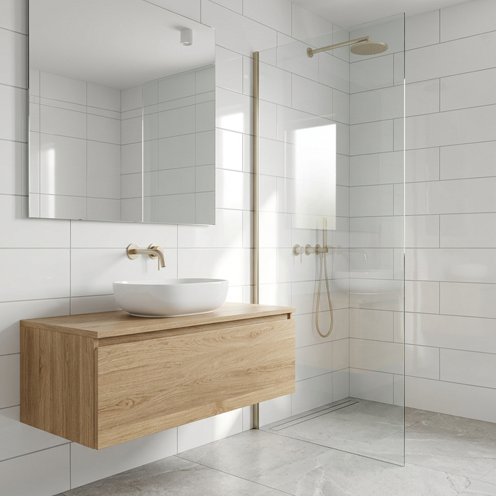 Sense White 200x400mm Gloss Wall Tile (1.52m2 box) - image 2