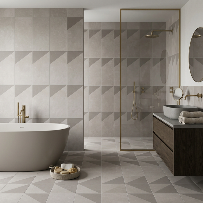 Story Grey 150x150mm Matt Wall/Floor Tile (0.585m2 box) - image 2