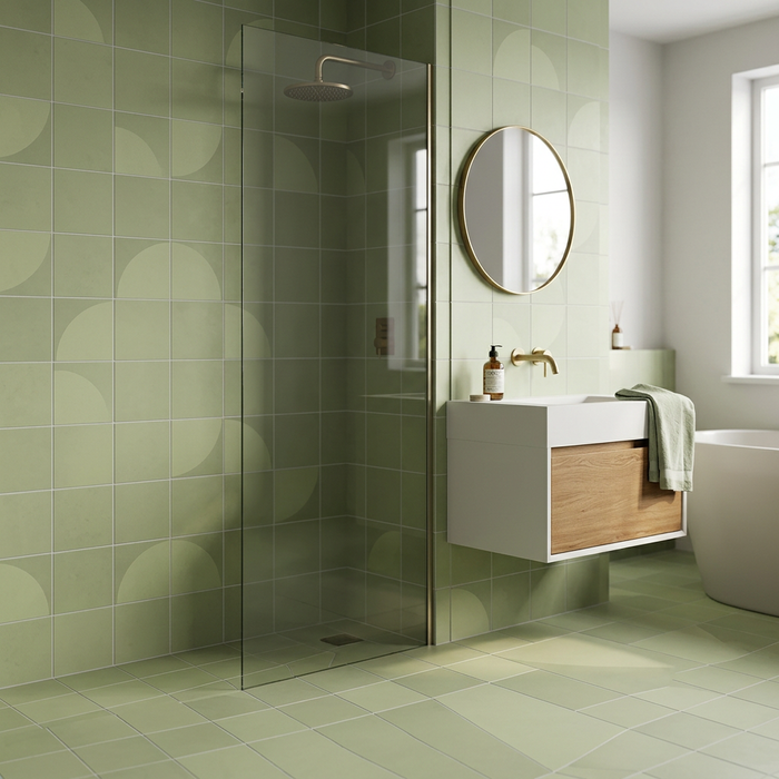 Story Matcha 150x150mm Matt Wall/Floor Tile (0.585m2 box) - image 2