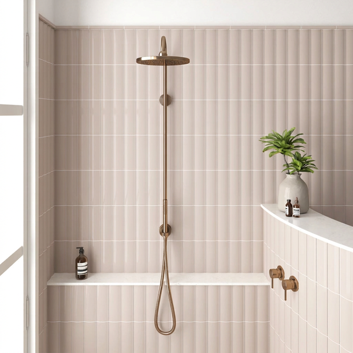 Vibe Out Taupe Gloss 65x200mm Wall Tile (0.50m2 box) - image 2