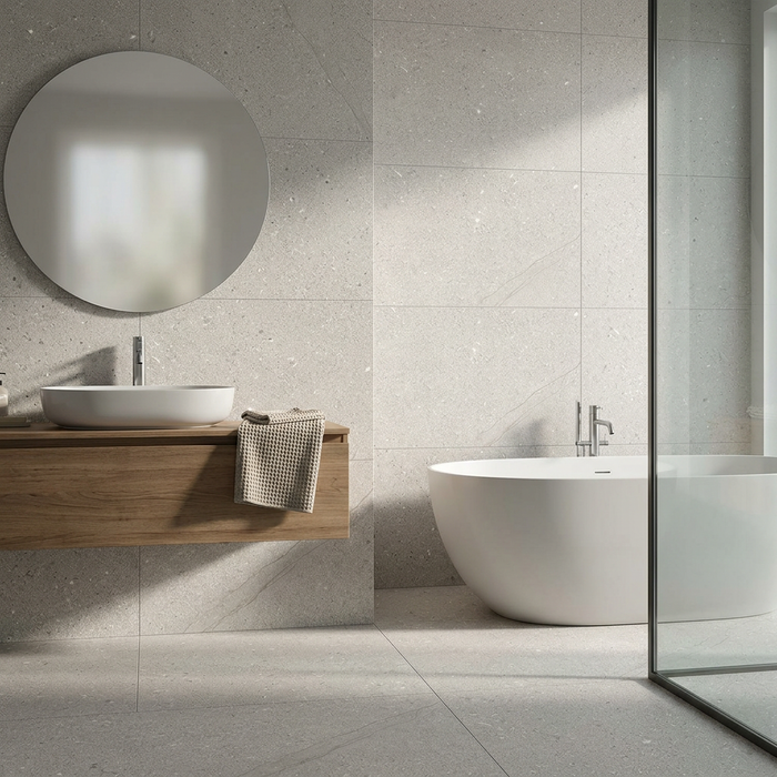 Victoria White 600x1200mm Matte Floor/Wall Tile (1.44m2 per box) - image 2