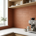 Dust Terrae Subway 50x200 Dune Soft Wall Tile - kitchen setting