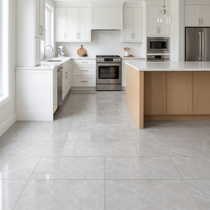Royal Pietra Light Grey 300x600mm Polished Floor Tile - image 3