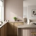 Vibe Out Taupe Matt 65x200mm Wall Tile - kitchen setting