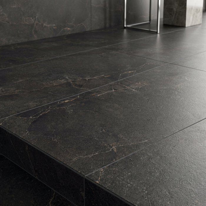 Noble Stone Dark 600x1200mm 3D Satin Wall Tile — surface detail