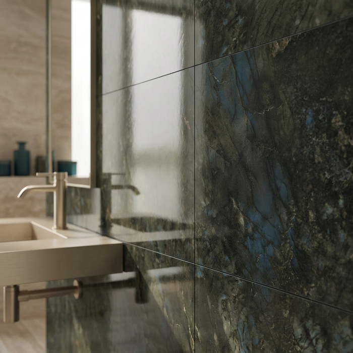 Marvel Dream Brazil Green 500x1200mm Gloss Finish Wall Tile — image 3