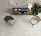 Iroc White 600x1200mm Matte Floor/Wall Tile — living area setting