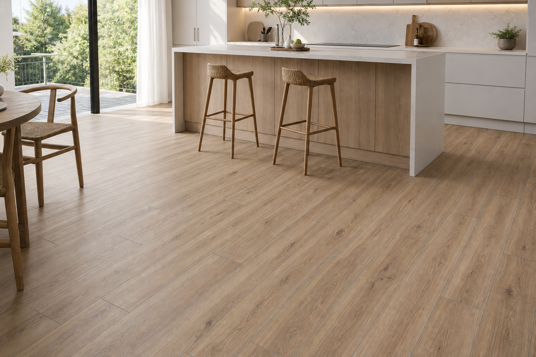 Frame Superior 200x1220mm Matte Floor/Wall Tile — kitchen setting
