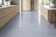 Marvel Dream Morning Sky 600x600mm Polished Finish Floor Tile — kitchen setting