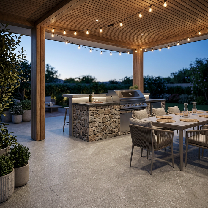 Dolmen Pro Cenere 375x750mm Grip Finish Floor Tile — image 3