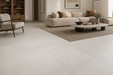 Marvel Stone Clauzetto White 450x900mm Matte Finish Floor Tile — living area setting