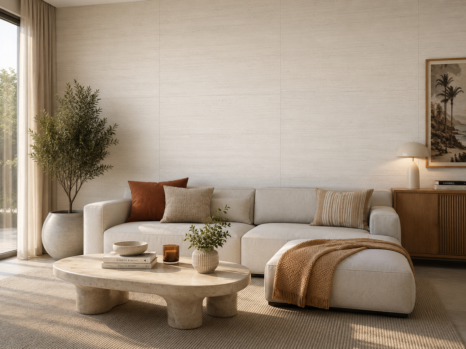 Sensi Roma Wave Ivory Matte 600x1200mm Wall Tile — image 3