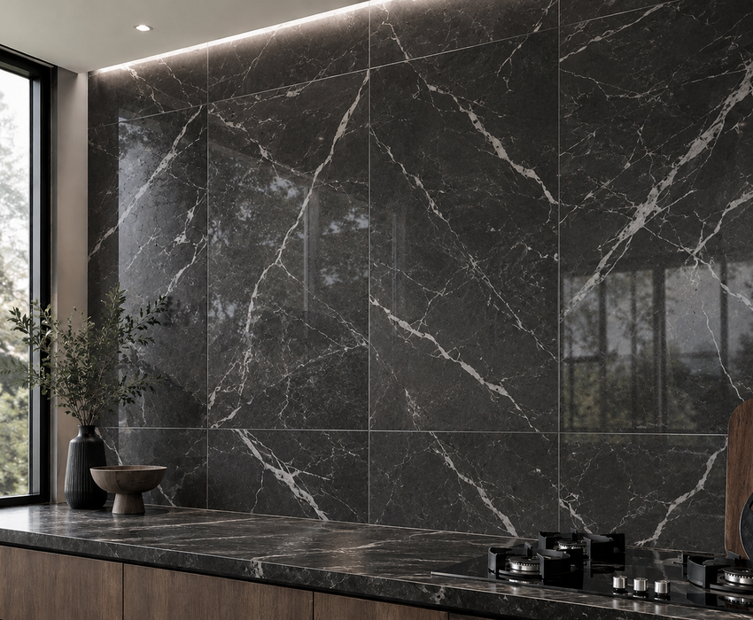 Marvel Dream Grigio Intenso 500x1200mm Polished Finish Floor Tile — image 3