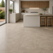 Screed Loft Taupe 600x600mm Matte Floor/Wall Tile — kitchen setting